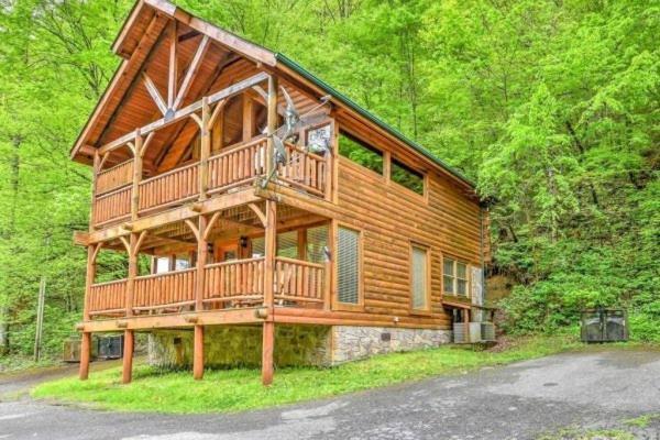 Smokey Max Cabin Pigeon Forge Exteriör bild